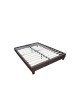 ΥΠΟΣΤΡΩΜΑ WILTON K/D PU Σκούρο Καφέ  167x211x29 (Στρώμα 160x200)cm [-Καφέ Σκούρο-] [-PU - PVC - Bonded Leather-] Ε2015,2LB