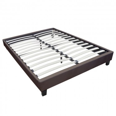 ΥΠΟΣΤΡΩΜΑ WILTON K/D PU Σκούρο Καφέ  167x211x29 (Στρώμα 160x200)cm [-Καφέ-] [-PU - PVC-] Ε2015,2LB