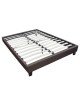 ΥΠΟΣΤΡΩΜΑ WILTON K/D PU Σκούρο Καφέ  167x211x29 (Στρώμα 160x200)cm [-Καφέ Σκούρο-] [-PU - PVC - Bonded Leather-] Ε2015,2LB