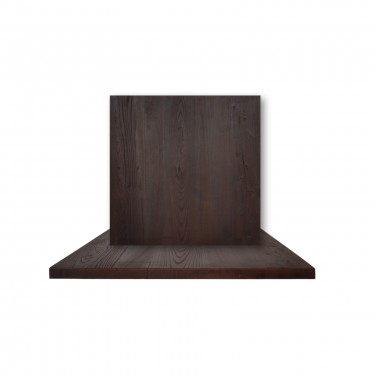 RESIN Επιφάνεια Τραπεζιού, Απόχρωση Καρυδί, Εσωτερικού Χώρου  80x80cm/30mm [-Καρυδί-] [-Resin-] Ε006,30