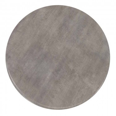 Contract Sliq Normal Επιφάνεια Τραπεζιού τ.Werzalit, Απόχρωση Cement  Φ60cm/16mm [-Γκρι-] [-Melamine Laminated-] Ε100,43