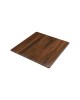 Contract Sliq Normal Επιφάνεια Τραπεζιού τ.Werzalit, Απόχρωση Walnut  60x60cm/16mm [-Καρυδί-] [-Melamine Laminated-] Ε106,41