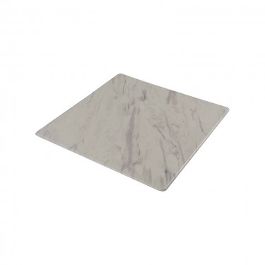 Contract Sliq Normal Επιφάνεια Τραπεζιού τ.Werzalit, Απόχρωση Marble  60x60cm/16mm [-Άσπρο-] [-Melamine Laminated-] Ε106,42