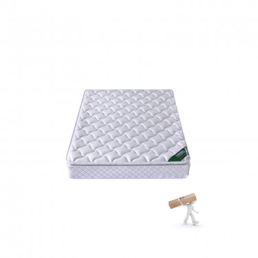 ΣΤΡΩΜΑ Bonnell Spring με Ανώστρωμα Foam Roll Pack Μονής Όψης (1)  90x200x24cm [-Άσπρο-] [-Spring/Μονής Όψης-] Ε2056,3