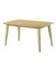 DOM Τραπέζι Τραπεζαρίας Απόχρωση Oak  150x90x75cm [-Φυσικό-] [-Ξύλο-] Ε803