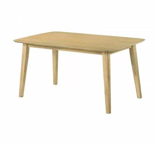 DOM Τραπέζι Τραπεζαρίας Απόχρωση Oak  150x90x75cm [-Φυσικό-] [-Ξύλο-] Ε803