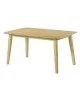 DOM Τραπέζι Τραπεζαρίας Απόχρωση Oak  150x90x75cm [-Φυσικό-] [-Ξύλο-] Ε803