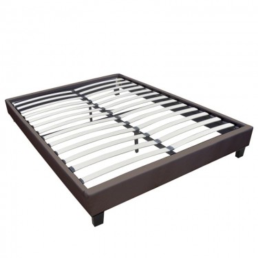 ΥΠΟΣΤΡΩΜΑ WILTON K/D PU Σκούρο Καφέ  157x211x29 (Στρώμα 150x200)cm [-Καφέ-] [-PU - PVC-] Ε2015,4LB