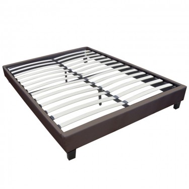 ΥΠΟΣΤΡΩΜΑ WILTON K/D PU Σκούρο Καφέ  97x211x29 (Στρώμα 90x200)cm [-Καφέ-] [-PU - PVC-] Ε2015,3LB