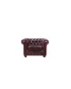 CHESTERFIELD 689 Πολυθρόνα Σαλονιού - Καθιστικού, Δέρμα, Απόχρωση Antique Red  103x92x72cm [-Κόκκινο-] [-Leather - Rubica Leather-] Ε9574,14