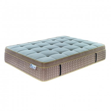 ΣΤΡΩΜΑ Pocket Spring 5-Zone Gel Memory Foam   Latex, Μονής Όψης (2)  160x200x(38/36)cm [-Άσπρο-, -Μπεζ-Tortora-Sand-Cappuccino-] [-Foam Memory/Latex-] Ε2058,2
