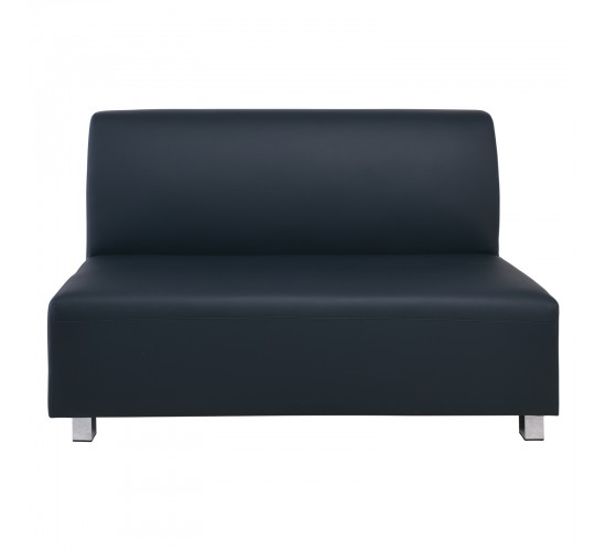 BANDY 2Θέσιος Καναπές Pu Γκρι  130x71x88cm [-Γκρι-] [-PU - PVC - Bonded Leather-] Ε952,25