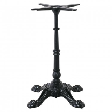 ΠΑΡΑΔΟΣΙΑΚΟ Πόδι Τραπεζιού 4-Νυχο Μαντέμι Μαύρο Βαρέως Τύπου  47x47x72cm [-Μαύρο-] [-Μαντέμι-] Ε0761