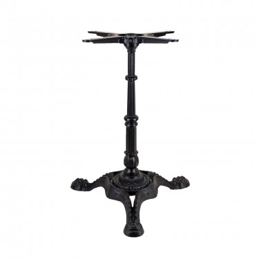 ΠΑΡΑΔΟΣΙΑΚΟ Πόδι Τραπεζιού 3-Νυχο Μαντέμι Μαύρο Βαρέως Τύπου  57x57x72cm [-Μαύρο-] [-Μαντέμι-] Ε0762