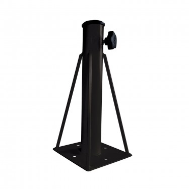 ΒΑΣΗ ομπρέλας εδάφους Μεταλλική Μαύρη  16,5x16,5 H.36cm [-Μαύρο-] [-Μέταλλο-] Ε934,Μ