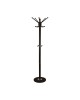 PROMO Καλόγερος Μέταλλο Βαφή Καρυδί  Φ36cm H.172cm [-Καρυδί-, -Μαύρο-] [-Μάρμαρο - Τεχνομάρμαρο-, -Μέταλλο-] ΕΜ181,1