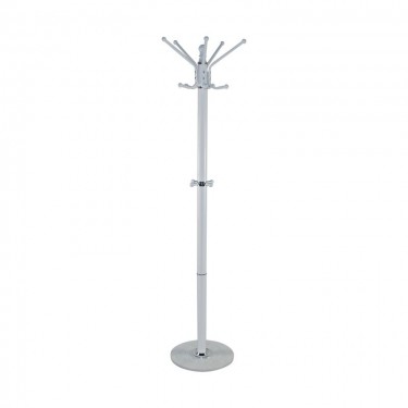 PROMO Καλόγερος Μέταλλο Βαφή Άσπρο  Φ36cm H.172cm [-Άσπρο-] [-Μάρμαρο - Τεχνομάρμαρο-, -Μέταλλο-] ΕΜ181,2