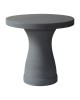 CONCRETE Τραπέζι Cement Grey  Φ80cm H.75cm [-Γκρι-] [-Artificial Cement (Recyclable)-] Ε6206