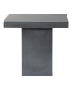 CONCRETE Cubic Τραπέζι Κήπου - Βεράντας, Cement Grey  80x80x75cm [-Γκρι-] [-Artificial Cement (Recyclable)-] Ε6208