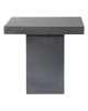 CONCRETE Cubic Τραπέζι Κήπου - Βεράντας, Cement Grey  80x80x75cm [-Γκρι-] [-Artificial Cement (Recyclable)-] Ε6208