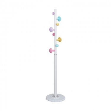 LINE Καλόγερος Μέταλλο Βαφή Άσπρο  Φ37x170cm [-Άσπρο-] [-Μέταλλο-] ΕΜ192,3