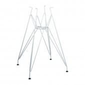 EIFEL Βάση Τραπεζιού Μέταλλο Βαφή Άσπρο (2,60 kg)  50x50x75cm [-Άσπρο-] [-Μέταλλο-] Ε567,2