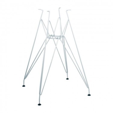 EIFEL Βάση Τραπεζιού Μέταλλο Βαφή Άσπρο (2,60 kg)  50x50x75cm [-Άσπρο-] [-Μέταλλο-] Ε567,2