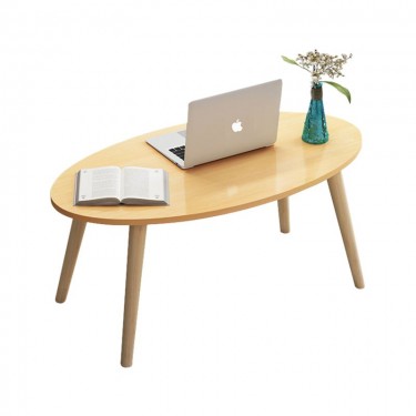 FINE Τραπεζάκι Σαλονιού Καθιστικού, Φυσικό  80x40x42cm [-Φυσικό-] [-MDF - Κόντρα Πλακέ - Καπλαμάς - Νοβοπάν-] Ε7746,2