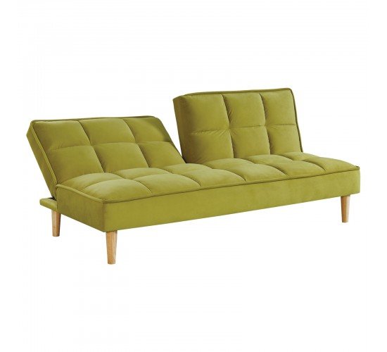 NORTE Καναπές - Κρεβάτι Σαλονιού - Καθιστικού, Ύφασμα Lime Velure  178x88x80cm Bed:178x106x40cm [-Πράσινο-] [-Ύφασμα-] Ε9926,2