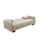 KELSO Καναπές - Κρεβάτι με Αποθηκευτικό Χώρο, 3Θέσιος, Ύφασμα Cappuccino  197x81x80cm Bed:105x176x38cm [-Μπεζ-Tortora-Sand-Cappuccino-] [-Ύφασμα-] Ε9928,3