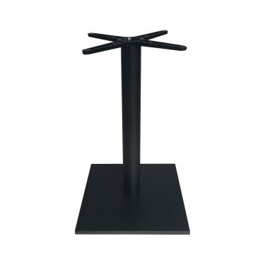 PRATO-W Βάση Τραπεζιού με ρεγουλατόρο, Μέταλλο Βαφή Μαύρο (12,40kg)  45x45cm H.72cm [-Μαύρο-] [-Μέταλλο-] Ε064,1W