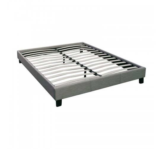 ΥΠΟΣΤΡΩΜΑ WILTON K/D Ύφασμα Γκρι  97x211x29 (Στρώμα 90x200)cm [-Γκρι Ανοιχτό-] [-Ύφασμα-] Ε2015,3LG