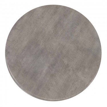 Contract Sliq Normal Επιφάνεια Τραπεζιού τ.Werzalit, Απόχρωση Cement  Φ80cm/16mm [-Γκρι-] [-Melamine Laminated-] Ε102,43