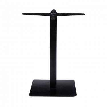 PRATO Βάση Τραπεζιού Μέταλλο Βαφή Μαύρο, Cross 60x60cm  (16,90kg)  50x50cm H.72cm / Cross 60x60cm [-Μαύρο-] [-Μέταλλο-] Ε065,1