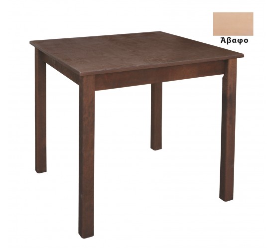 Ταβέρνας Τραπέζι Λυόμενο Οξιά - Κόντρα Πλακέ, Άβαφο  60x80x75cm [-Άβαφο-] [-Ξύλο-] Ρ516,0