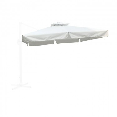 Πανί Ανταλλακτικό Άσπρο για Ομπρέλα Τηλεσκοπική HANGING 3x3m  3x3m [-Άσπρο-] [-Ύφασμα-] Α900,1