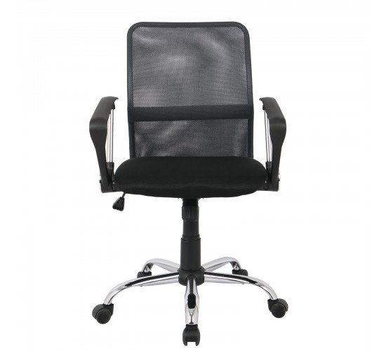 BF2009 Πολυθρόνα Γραφείου Mesh Ανθρακί  - Μαύρο  58x60x91/101cm [-Ανθρακί-, -Μαύρο-] [-Ύφασμα Mesh-] ΕΟ516,7
