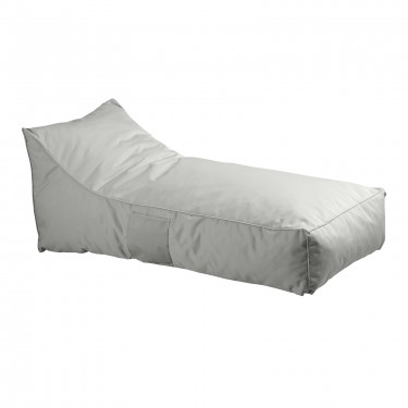 TACO Πουφ Ξαπλώστρα Ανάκλιντρο, 100%  Αδιάβροχο Ύφασμα Γκρι  70x140x60cm [-Γκρι-] [-Ύφασμα-] Ε029,5