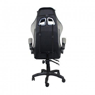 BF7850 Gaming Πολυθρόνα Γραφείου Διευθυντή Pu Μαύρο - Γκρι  63x70x117/127cm [-Γκρι-, -Μαύρο-] [-PU - PVC-] ΕΟ582,3