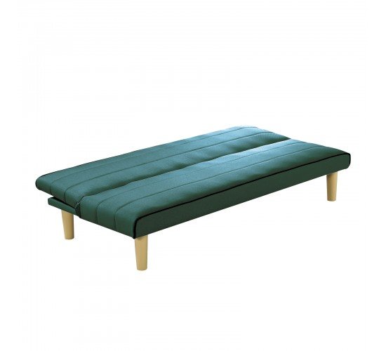 BIZ Καναπές - Κρεβάτι Σαλονιού Καθιστικού - Ύφασμα Πράσινο  167x75x70cm /Κρεβάτι 167x87x32 [-Πράσινο-] [-Ύφασμα-] Ε9438,3