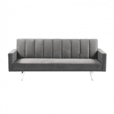 HIT  Καναπές - Κρεβάτι Σαλονιού - Καθιστικού, Ύφασμα Ανοιχτό Γκρι  198x86x81cm Bed:177x104x41cm [-Γκρι-] [-Ύφασμα-] Ε9441,1