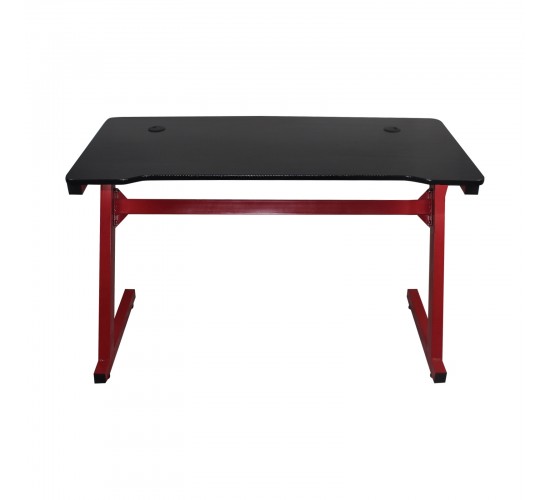 GAMING Γραφείο 120x60cm τ.Carbon Μέταλλο Βαφή Κόκκινο  120x60x75cm [-Κόκκινο-, -Μαύρο-] [-MDF - Κόντρα Πλακέ - Καπλαμάς - Νοβοπάν-, -Μέταλλο-] ΕΟ416,1