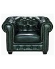 CHESTERFIELD Birmingham Πολυθρόνα Σαλονιού Καθιστικού,Δέρμα Antique Green  103x92x72cm [-Πράσινο-] [-Leather - Rubica Leather-] Ε9574,13