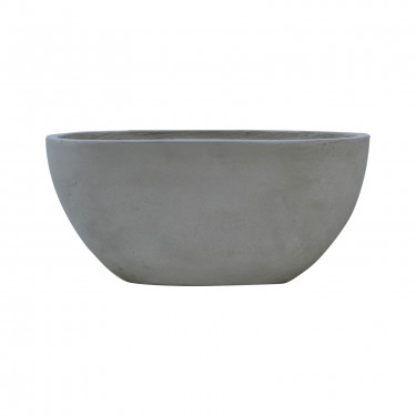 FLOWER POT-4 Cement Grey 56x27x26cm  56x27x26cm [-Γκρι-] [-Artificial Cement (Recyclable)-] Ε6303,A