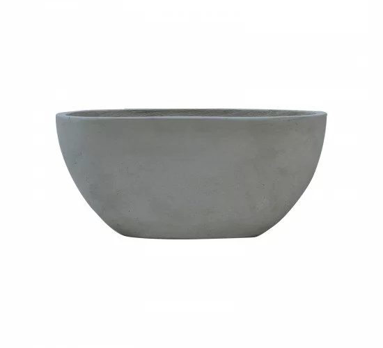 FLOWER POT-4 Cement Grey 56x27x26cm  56x27x26cm [-Γκρι-] [-Artificial Cement (Recyclable)-] Ε6303,A