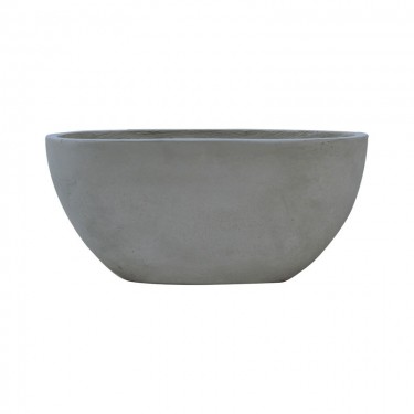 FLOWER POT-4 Cement Grey 56x27x26cm  56x27x26cm [-Γκρι-] [-Artificial Cement (Recyclable)-] Ε6303,A
