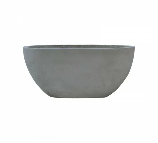 FLOWER POT-4 Cement Grey 56x27x26cm  56x27x26cm [-Γκρι-] [-Artificial Cement (Recyclable)-] Ε6303,A