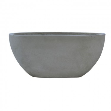 FLOWER POT-4 Cement Grey 76x34x32cm  76x34x32cm [-Γκρι-] [-Artificial Cement (Recyclable)-] Ε6303,B