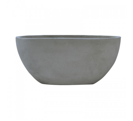FLOWER POT-4 Cement Grey 76x34x32cm  76x34x32cm [-Γκρι-] [-Artificial Cement (Recyclable)-] Ε6303,B