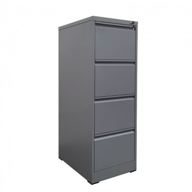 ΦΟΡΙΑΜΟΣ Αρχειοθέτησης Γραφείου 4 Συρτάρια, Μέταλλο Βαφή Γκρι H.133cm  46x62x133cm [-Γκρι-] [-Μέταλλο-] Ε6011,41
